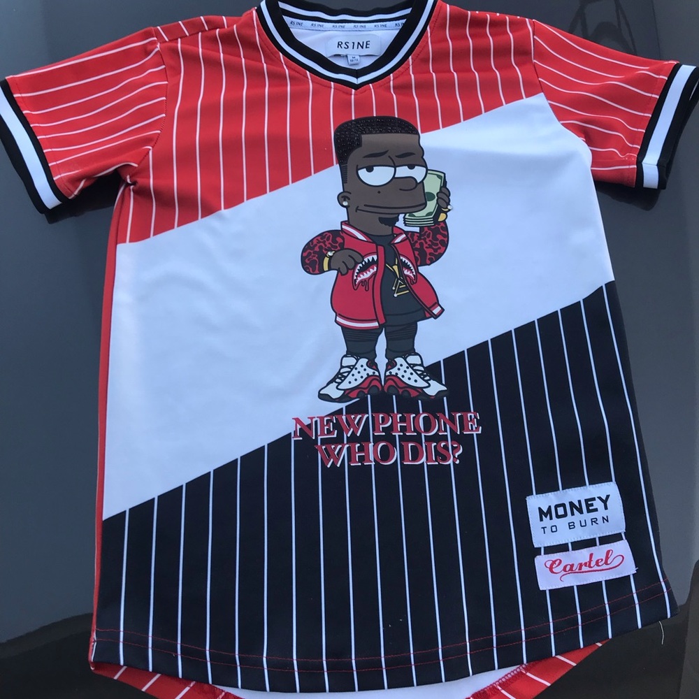 RS1NE Jersey Youth// Meduim 10/12
